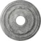 Ekena Millwork Federal Medallion (Canopies up to 8 1/2"), 15 3/8"OD x 3 5/8"ID x 1"P, Ultra Pure White Crackle CM15FEUWC - alternate 1